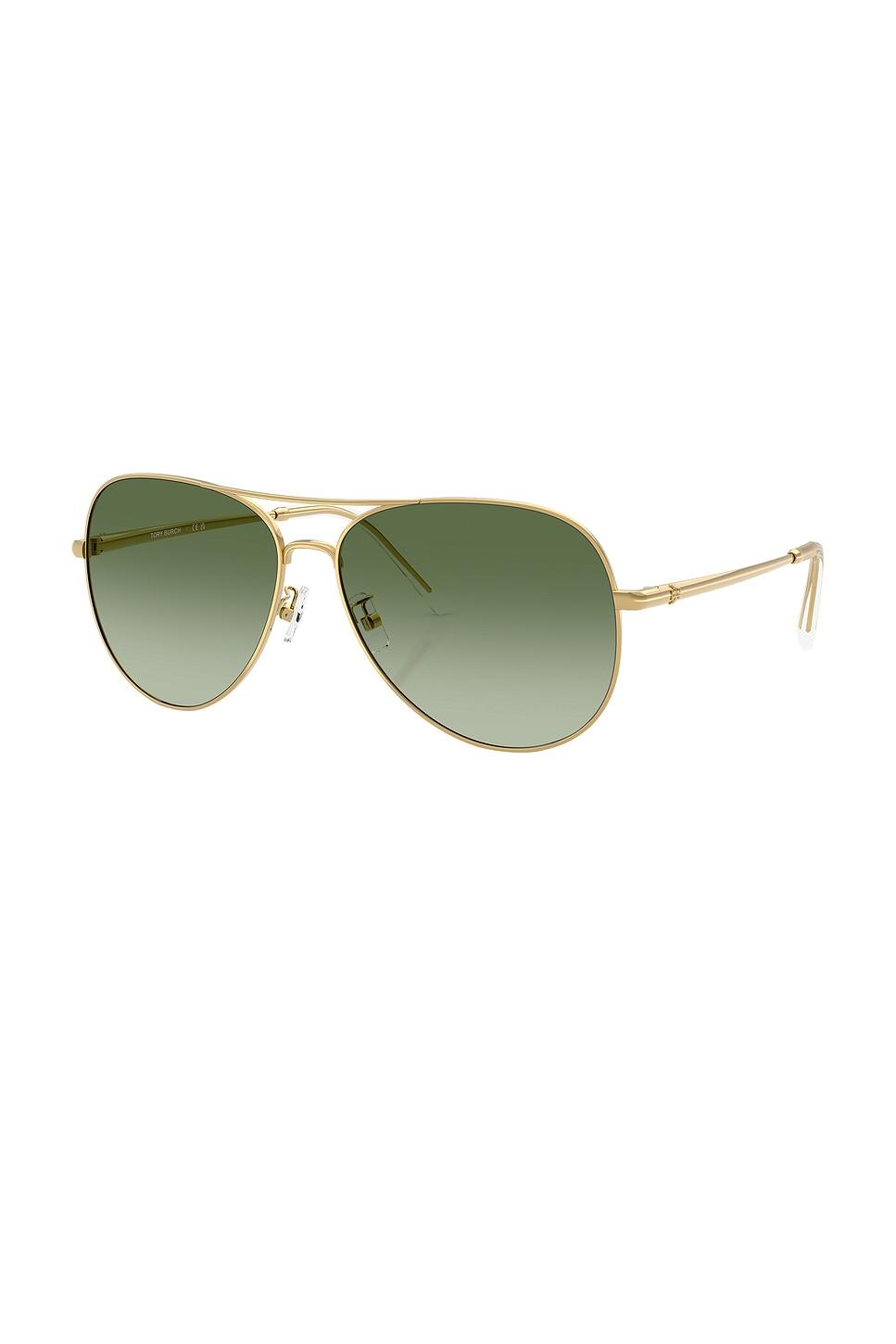 Aviator Sunglasses Tory Burch Product Image