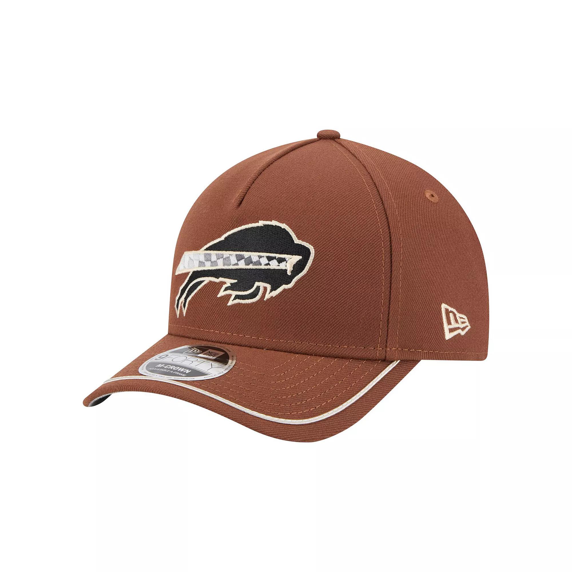Men's New Era Brown Buffalo Bills Motorsport 9FORTY Adjustable Hat Product Image