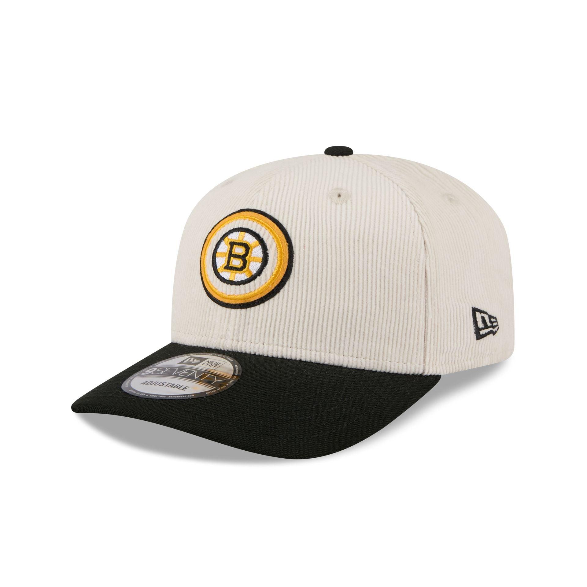 Boston Bruins Loyal Corduroy 9SEVENTY Stretch-Snap Hat Male Product Image