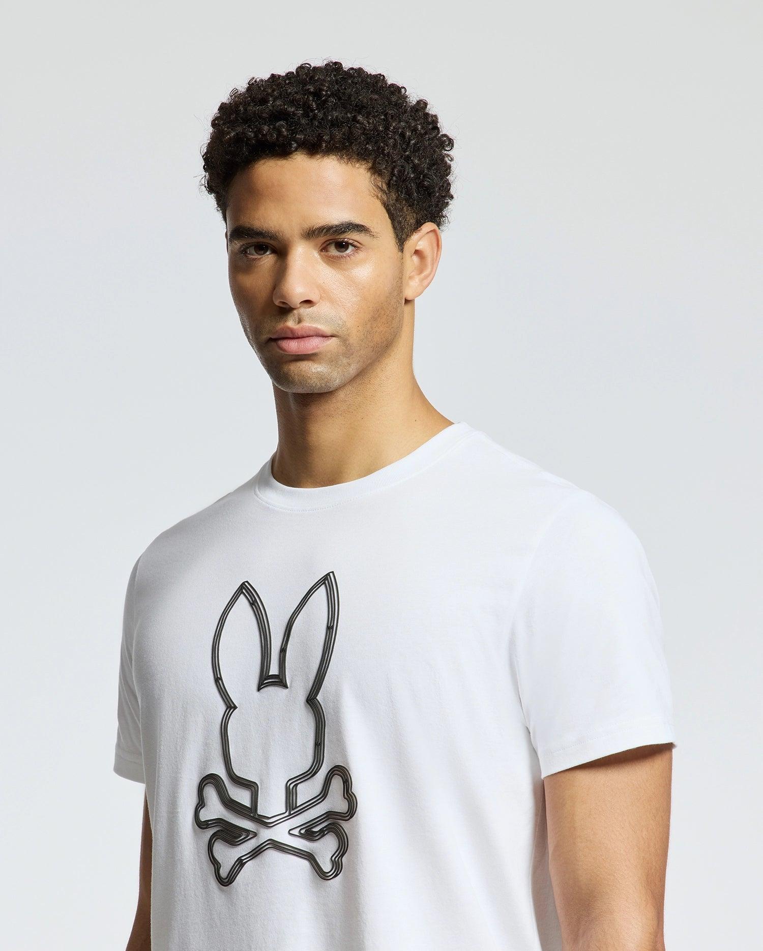 MENS MONARC FRONT BUNNY GRAPHIC TEE - B6U211E200 Product Image