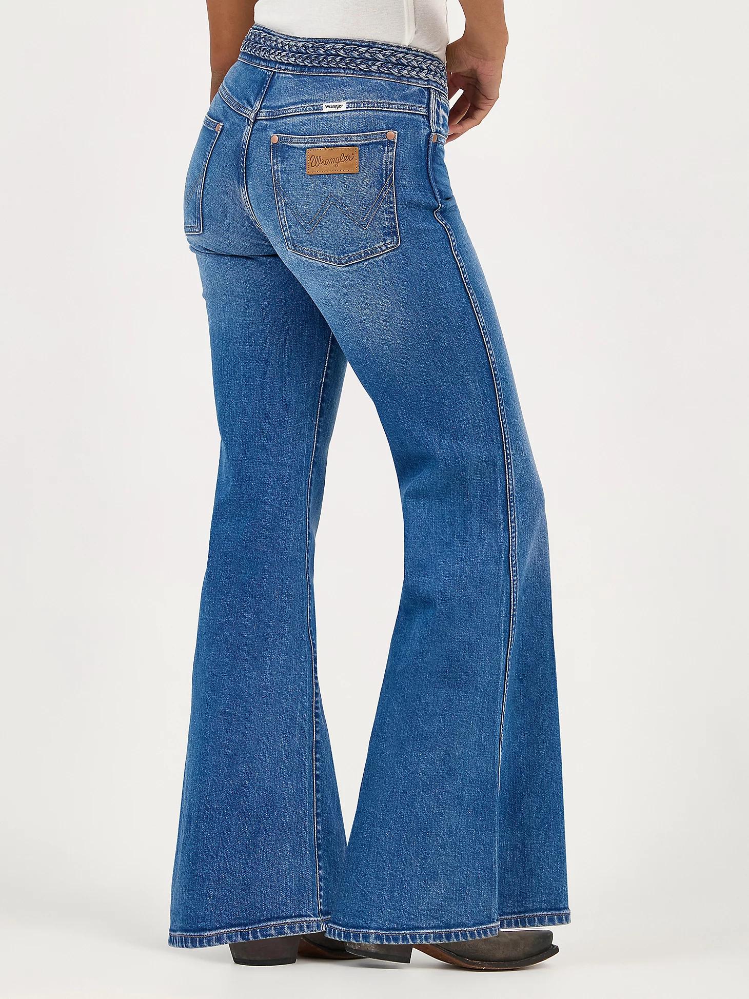 Women's Braided Flare Jean | Women's JEANS | Wrangler® Product Image