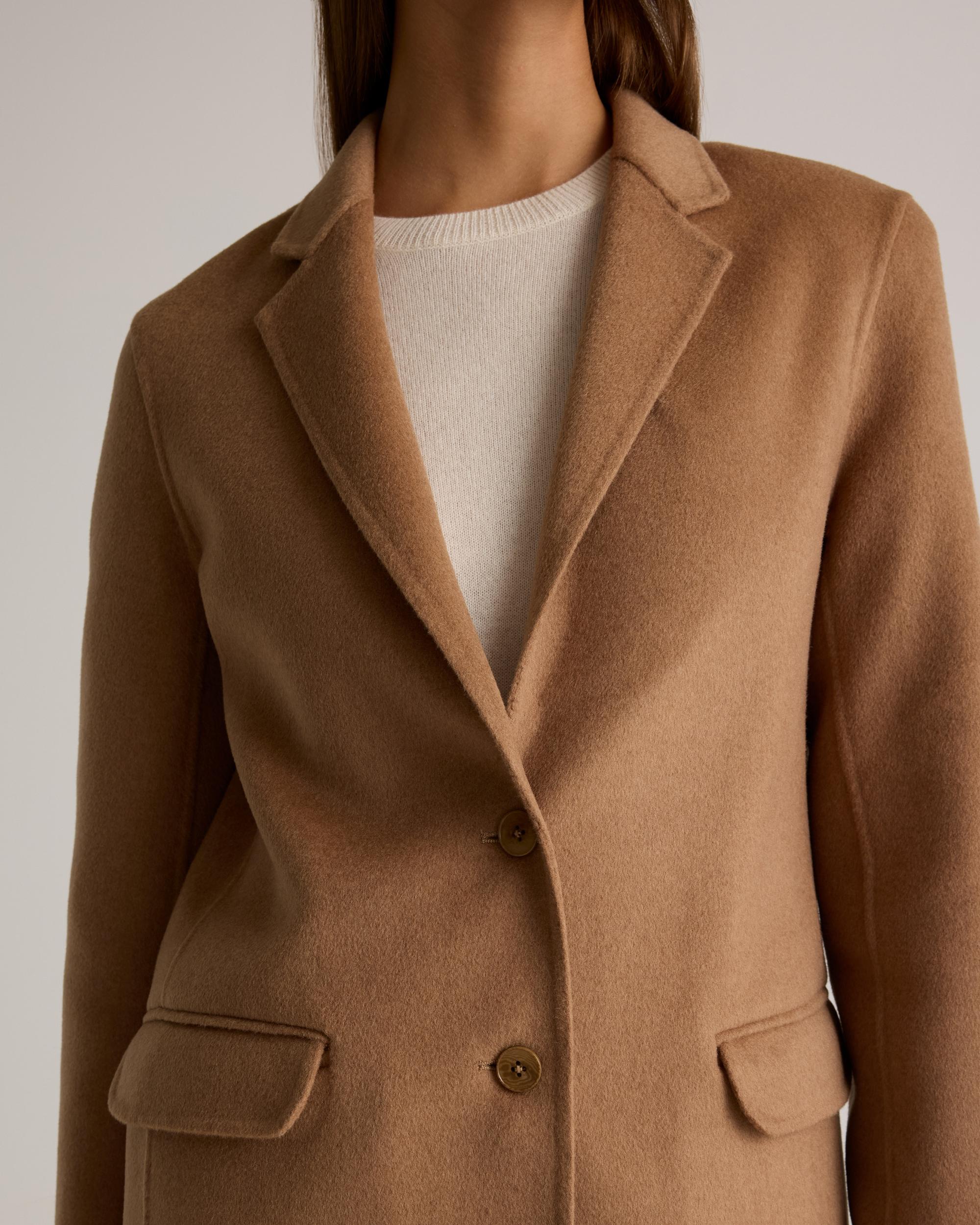 Quince | Women's Double-Faced Merino Wool Soft Blazer Size XS, Wool/Nylon Product Image