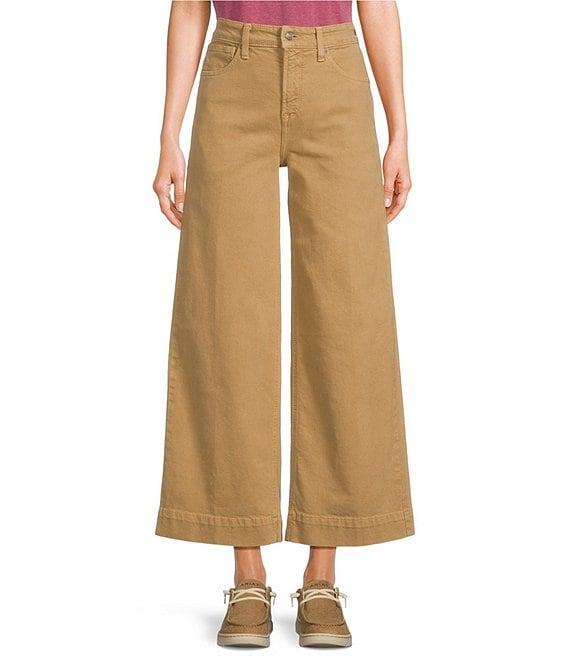 Ariat Ultra High Rise Countryside Wide Leg Crop Jeans Product Image