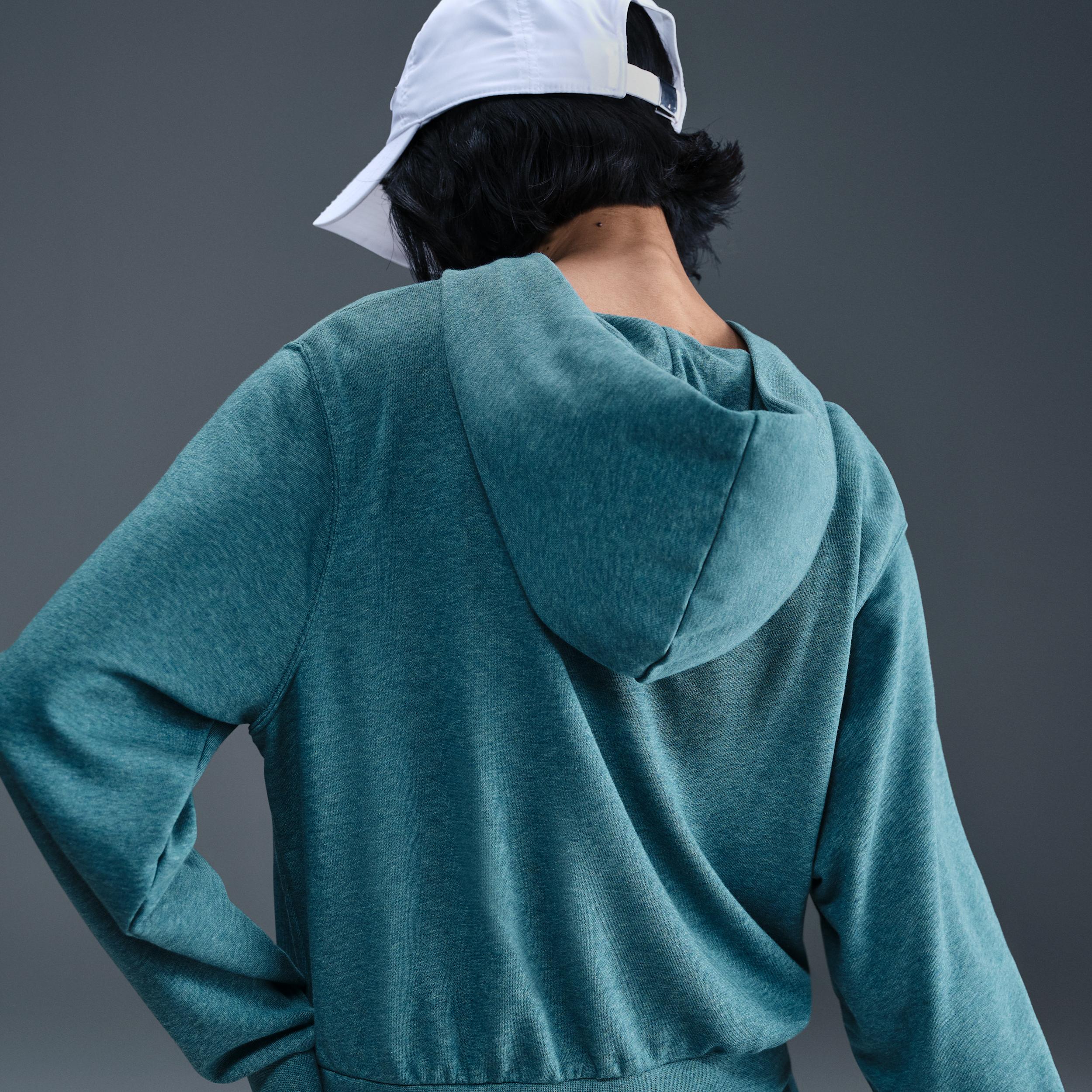 Womens Nike Sportswear Chill Terry Loose Full-Zip French Terry Hoodie | FN2415-006 Product Image