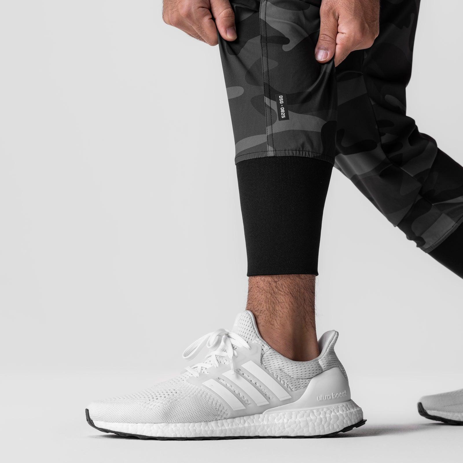 0825. Tetra-Lite® Cargo High Rib Jogger - Black Camo "Reflective" Product Image