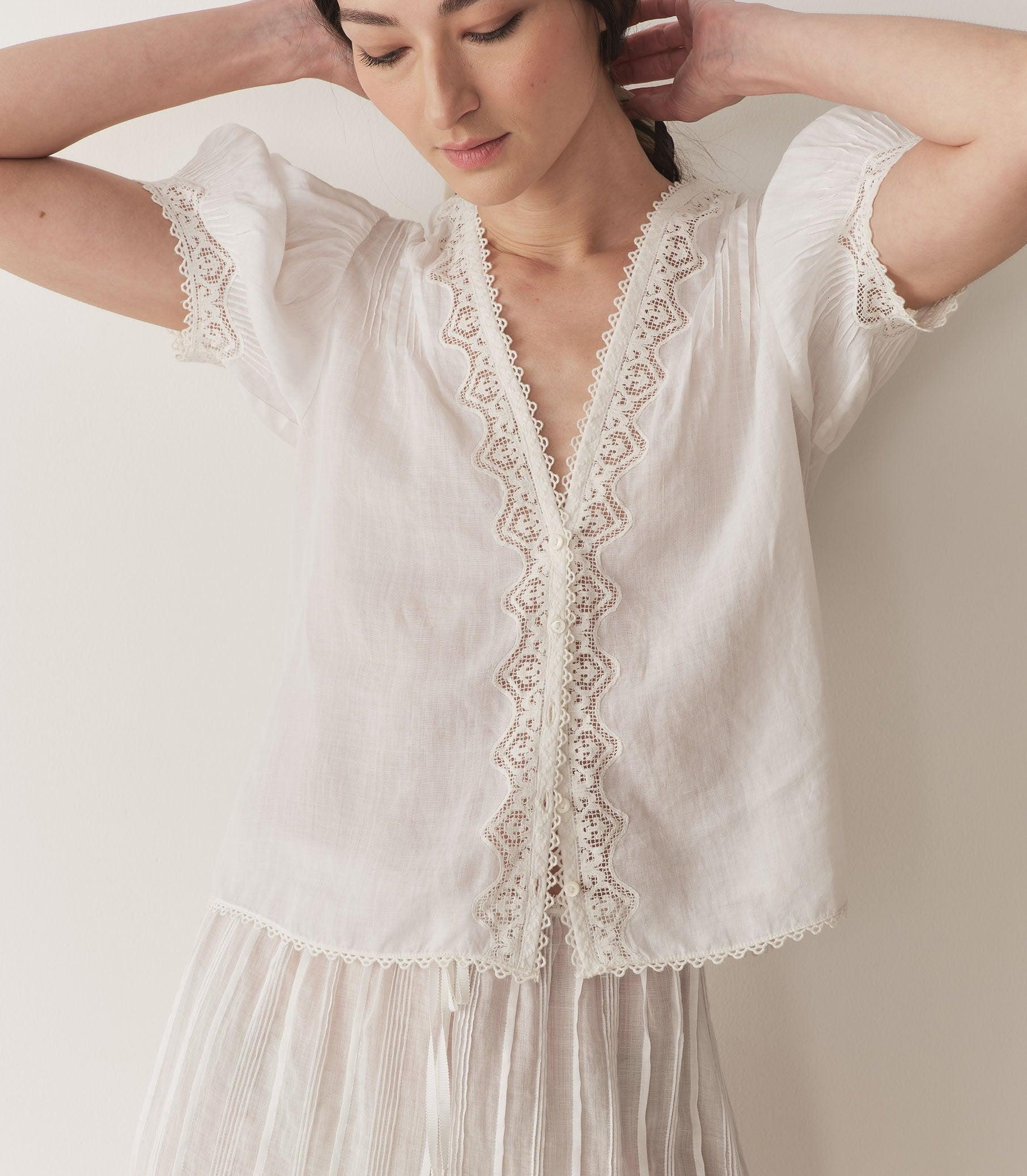 BRIGITTA TOP -- SALT Product Image