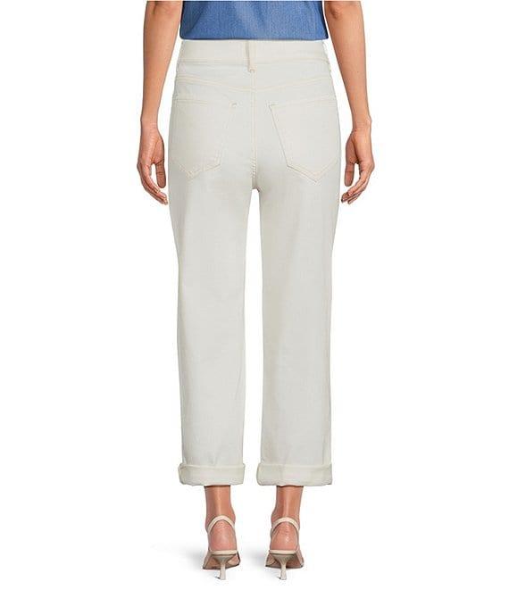 NYDJ Stretch Denim Lift Tuck® Technology Straight Leg Cropped Jeans Product Image