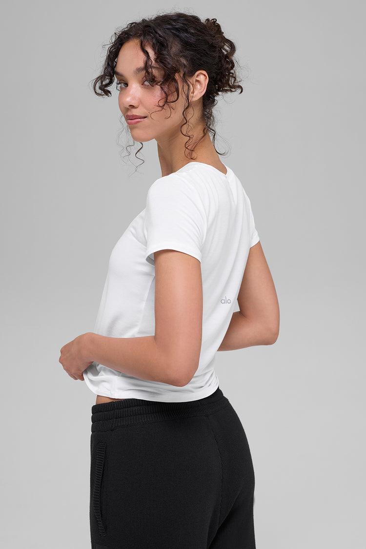 All Day Short Sleeve - White Product Image