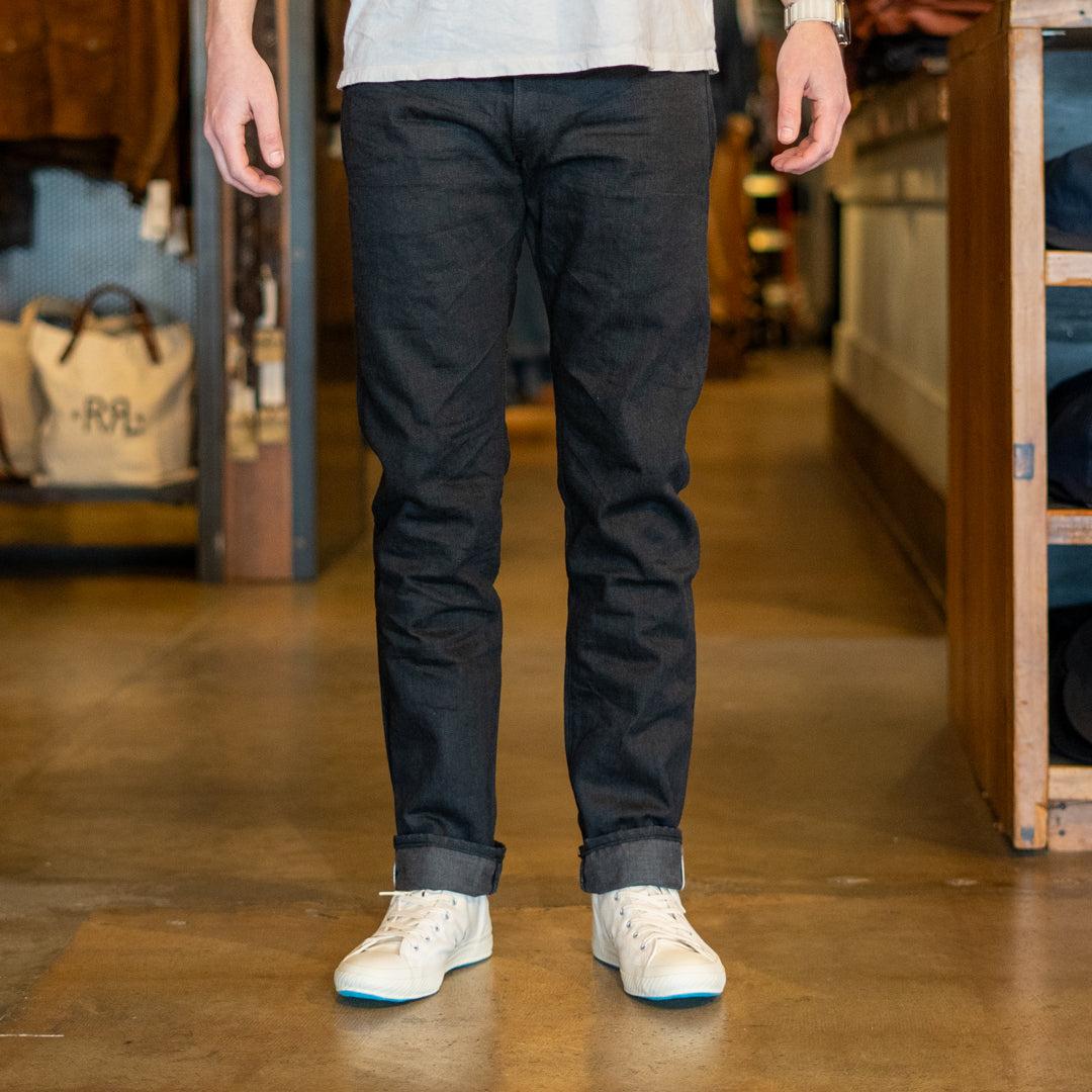 Slim Fit Jean - Black on Black Product Image