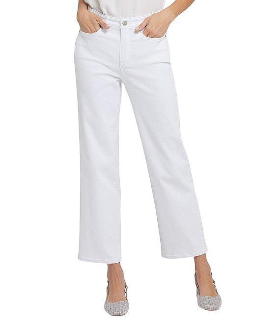 NYDJ Bailey Stretch Denim Lift Tuck® High Rise Straight Leg Jeans Product Image