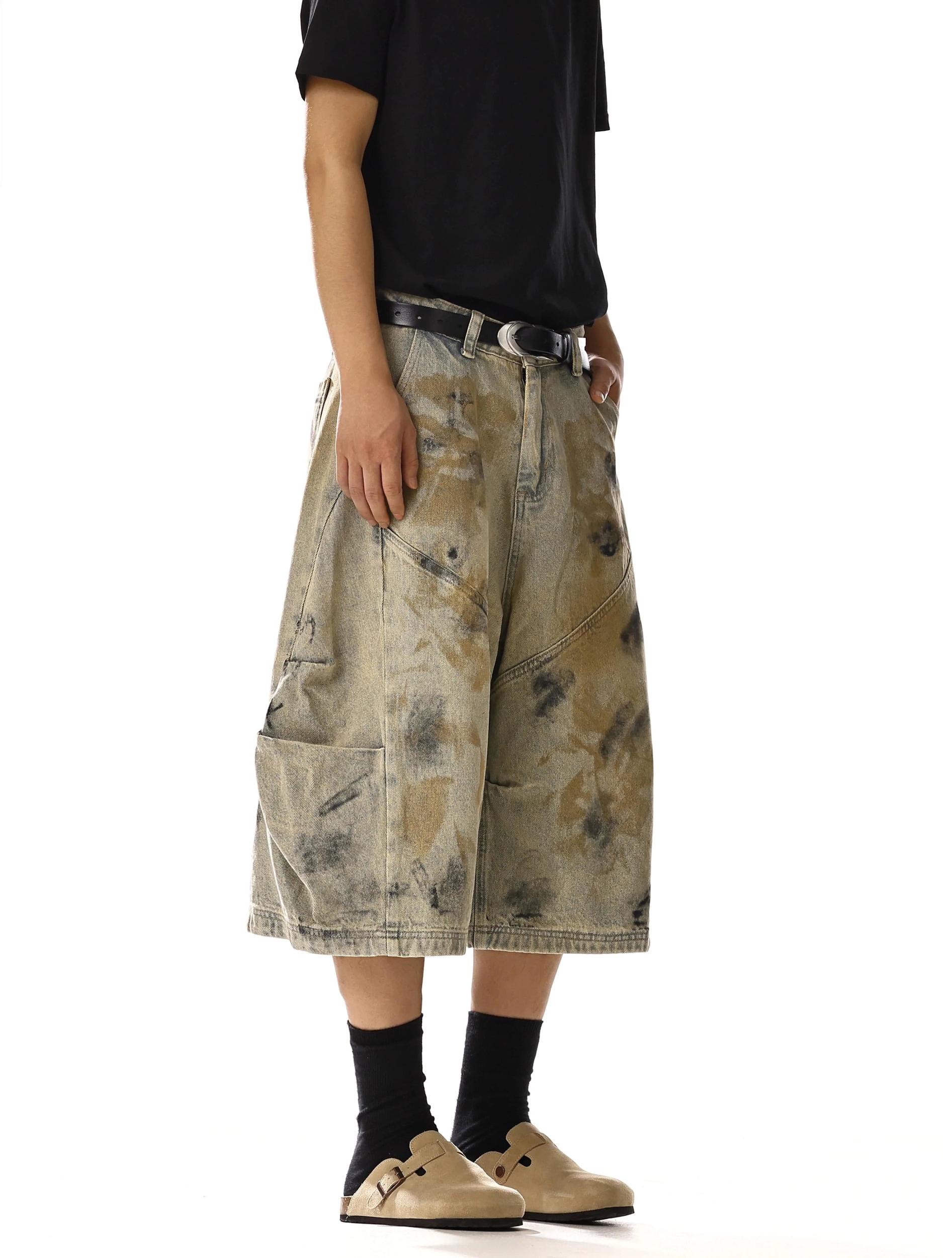 RT No. 18242 MUD LIGHT BROWN CARGO SHORTS Product Image