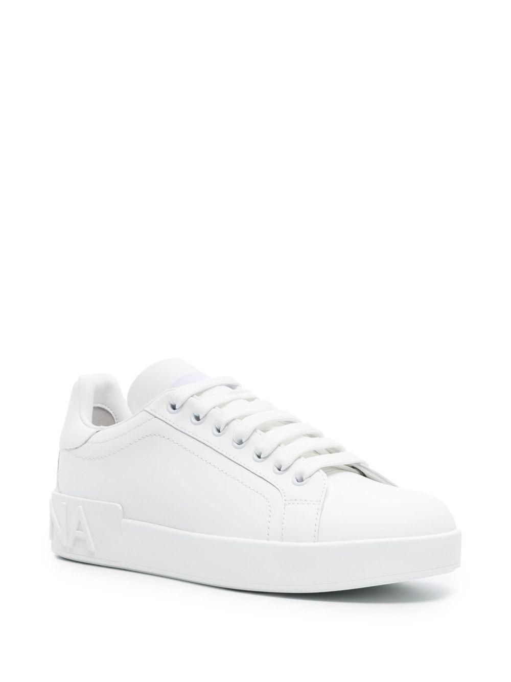 Portofino leather sneakers Product Image