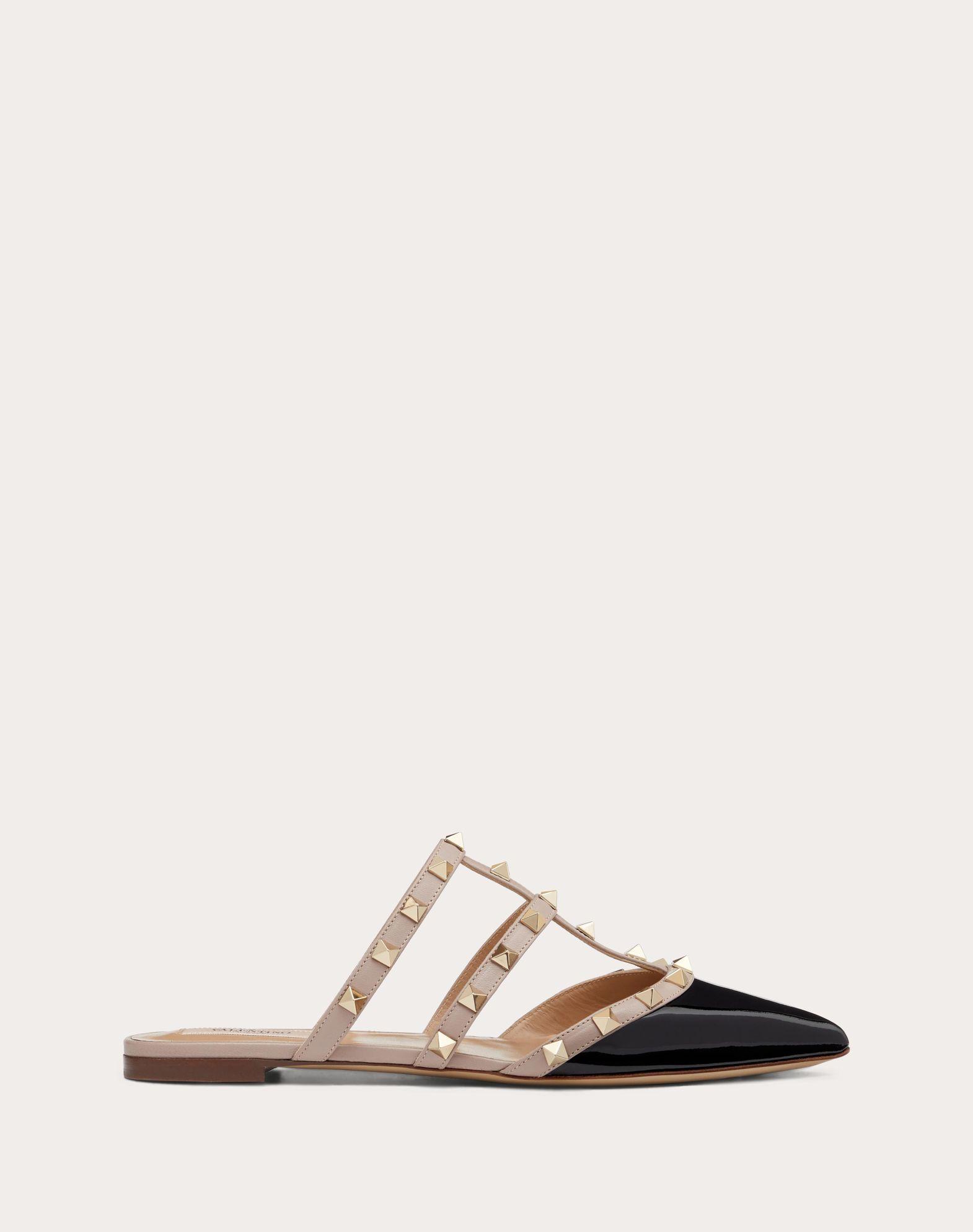 Rockstud Patent-Leather Mule  Product Image