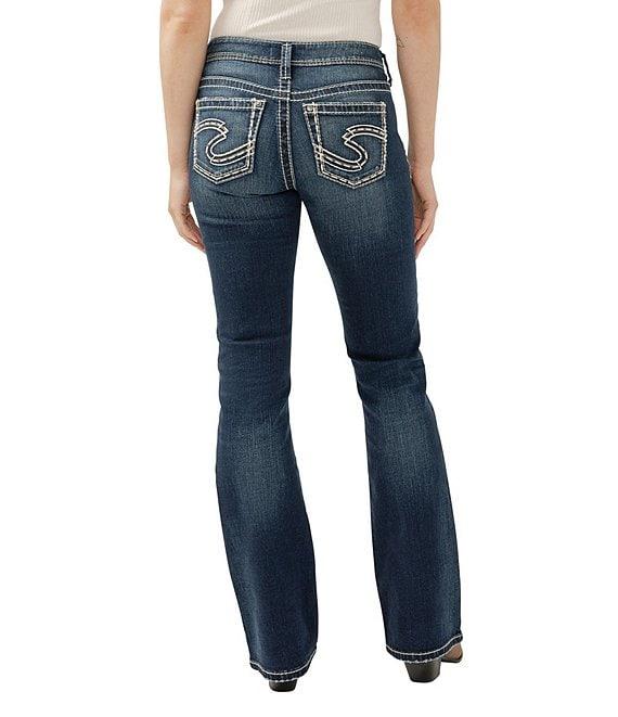 Silver Jeans Co. Suki Stitched Mid Rise Bootcut Jeans Product Image