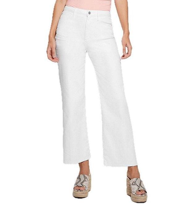Guess High Rise Wide Leg Jeans Product Image