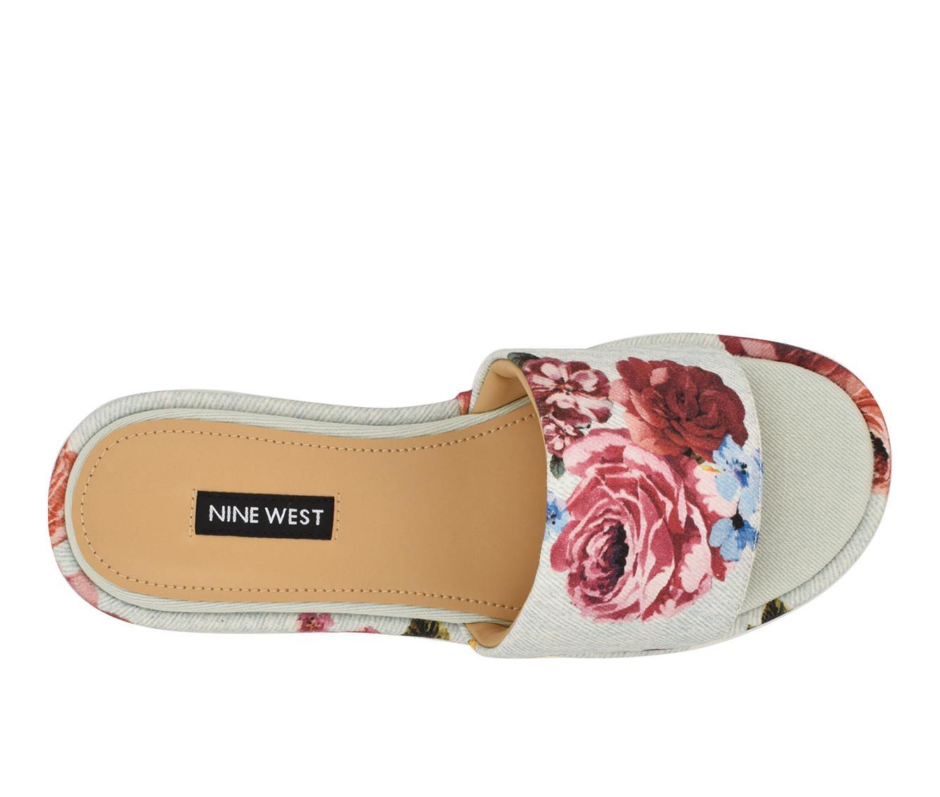 Women's Nine West Copen Platform Wedge Sandals Product Image