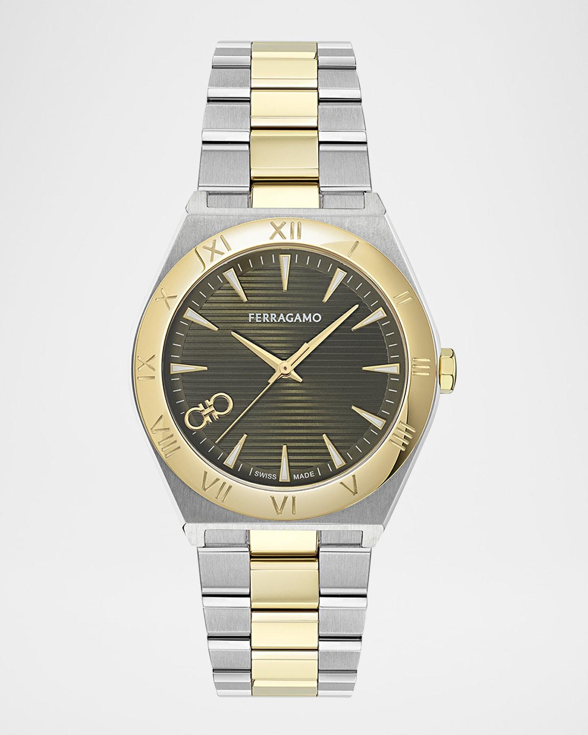 Mens Vega Upper East Stainless Steel Bracelet Watch/40MM Product Image