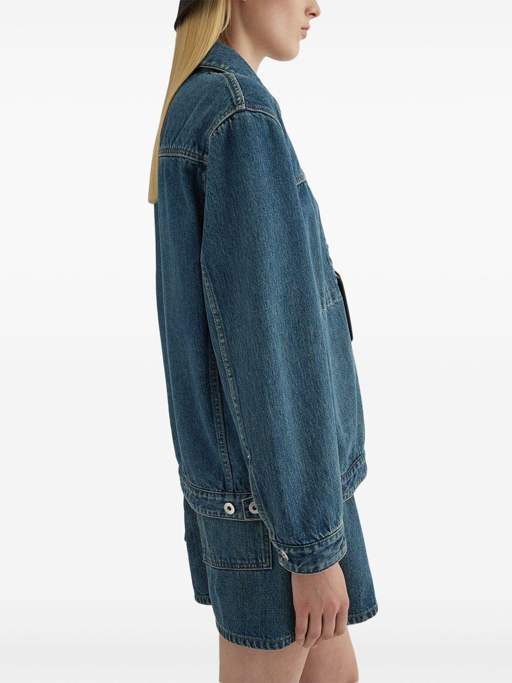 washed denim jacket  Product Image