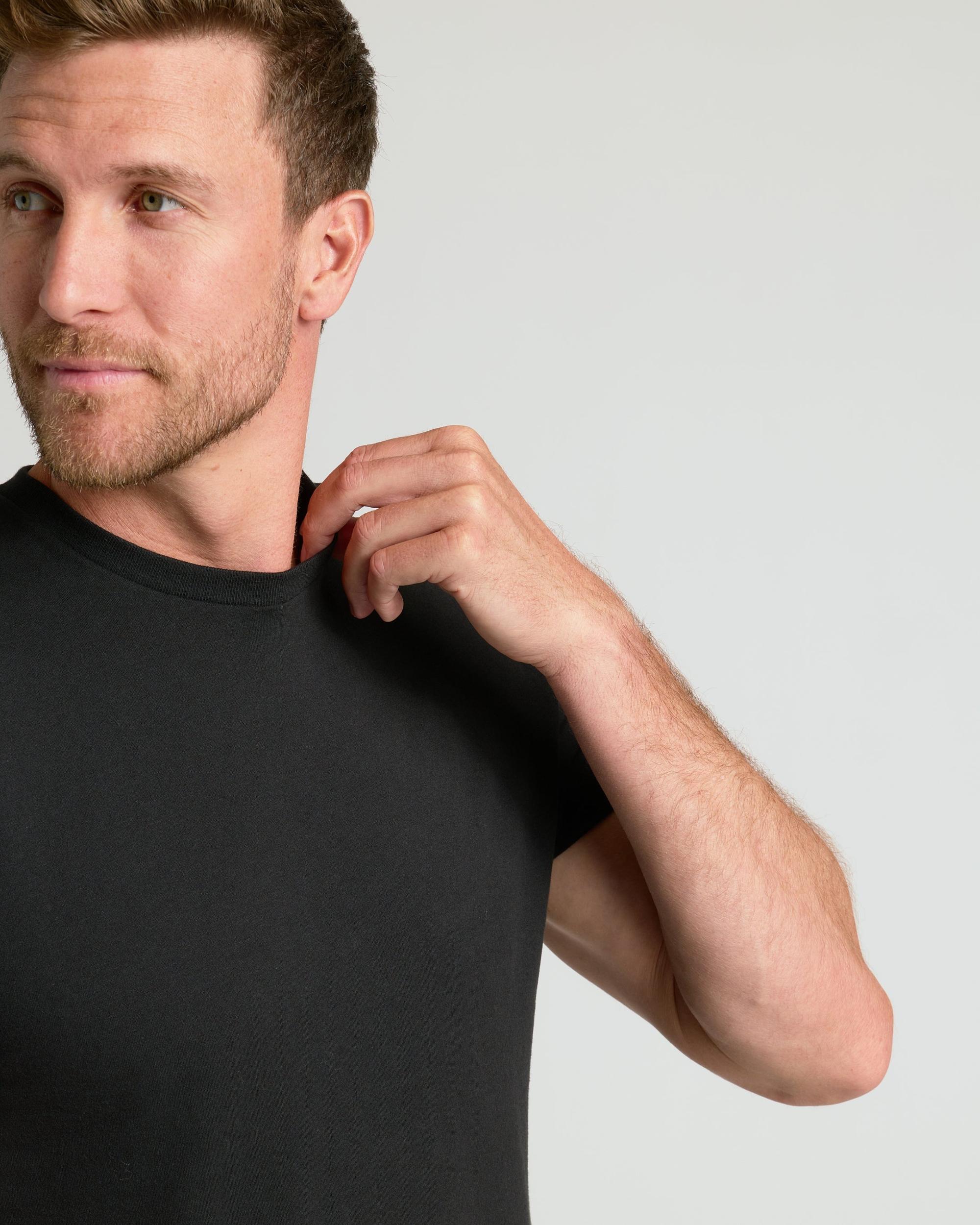 Black Classic Crew Neck Product Image