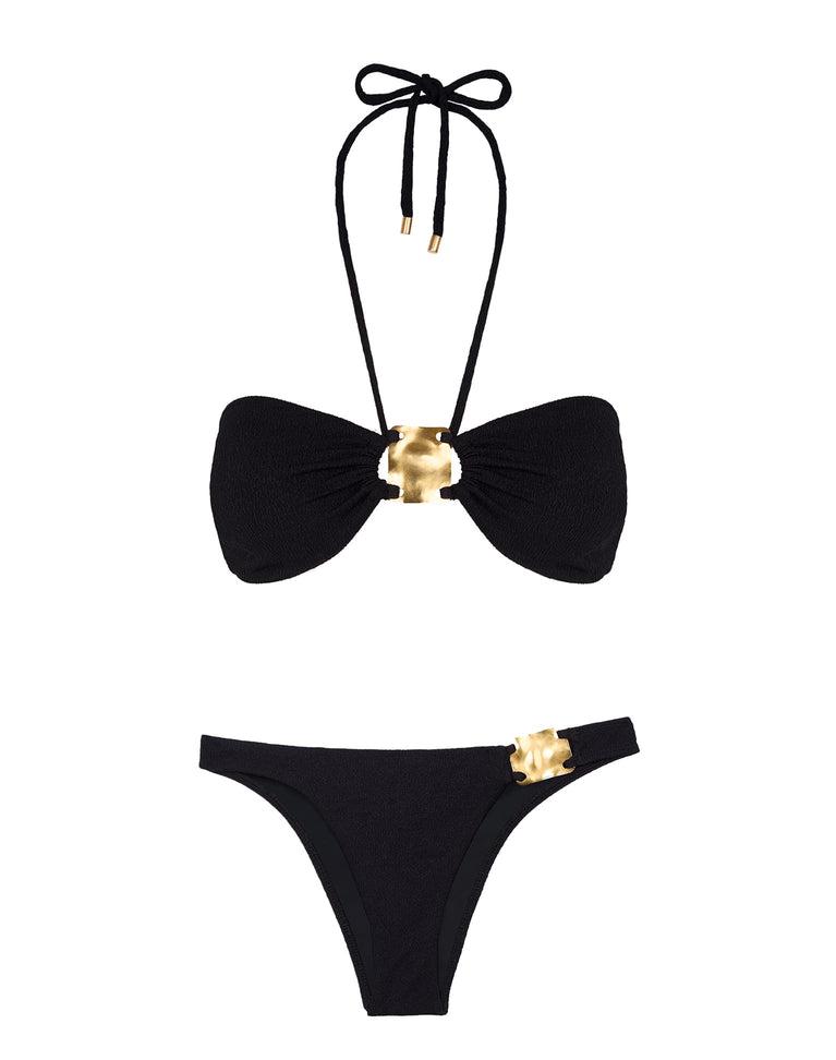Firenze Cleo Bandeau Top - Black Product Image