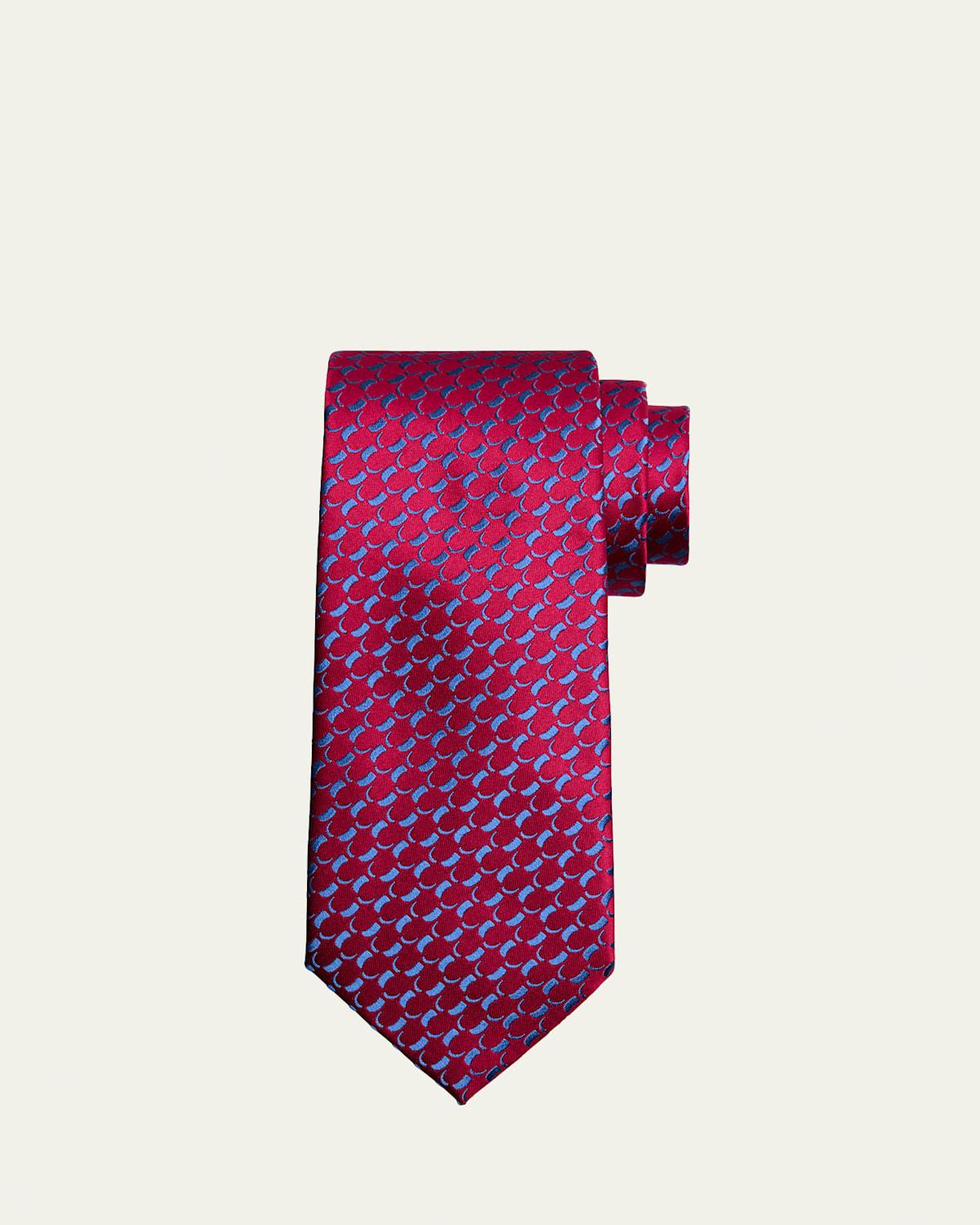 Mens Jacquard Silk Tie Product Image