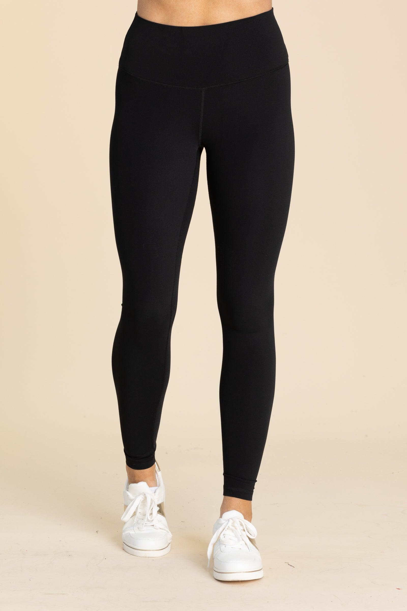 Solid Nylon Active Leggings Product Image