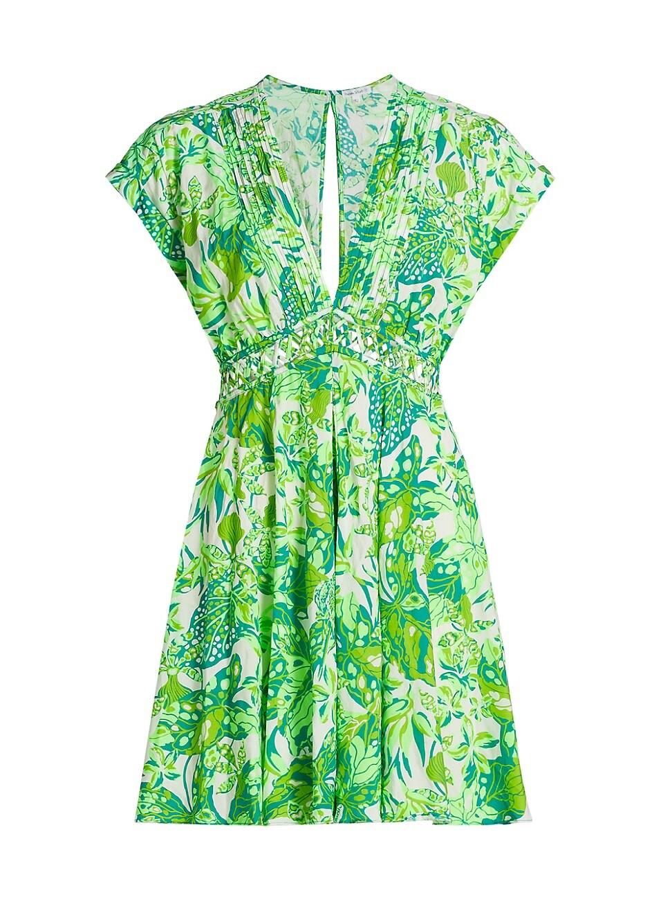 Womens Cecile Fauna Minidress Product Image