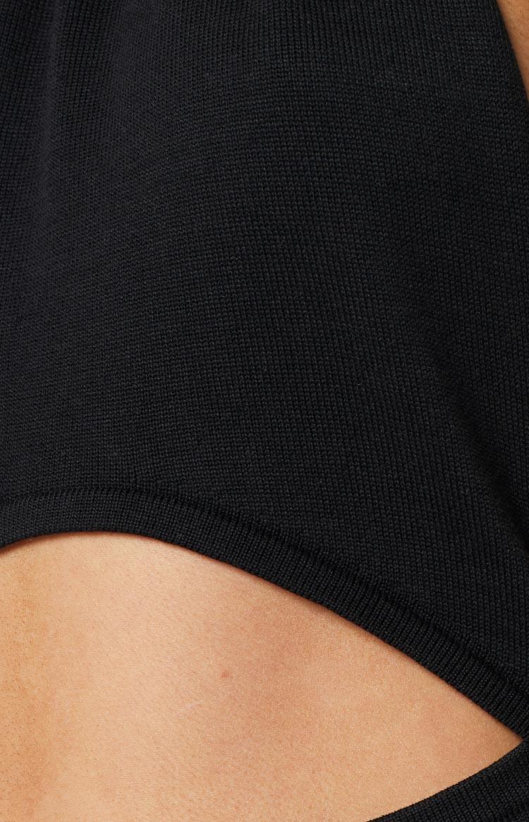 Halley Black Mini Dress Product Image