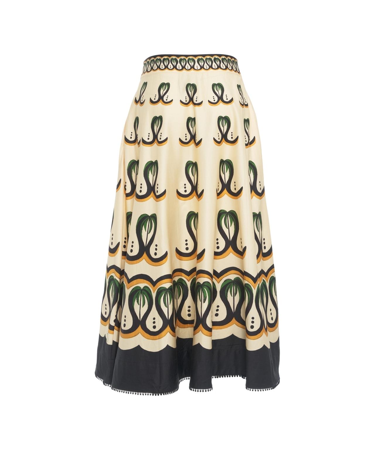 Maxi skirt with print Product Image