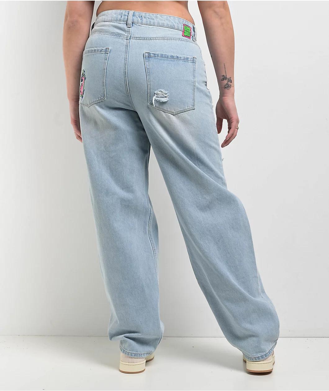 Empyre Tori Spray Can Moxie Wash Blue Jeans Product Image