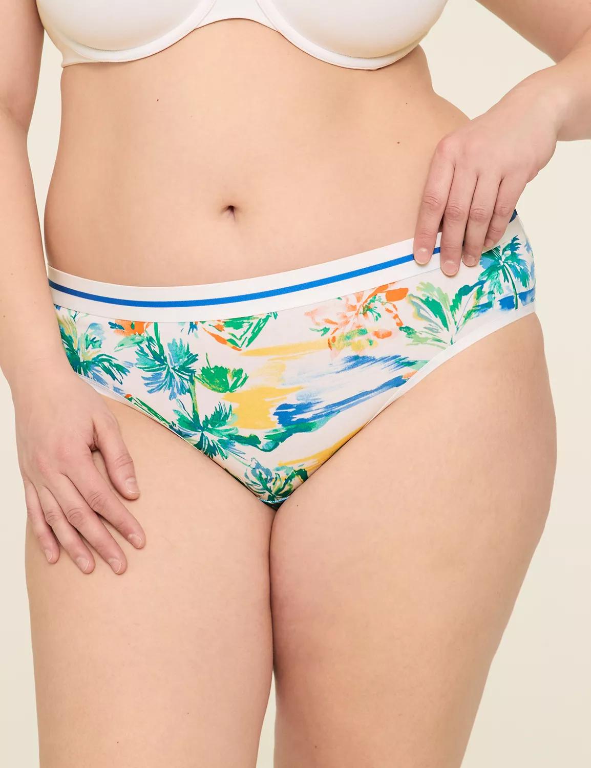 Cotton Hipster Panty With Wide Waistband Product Image