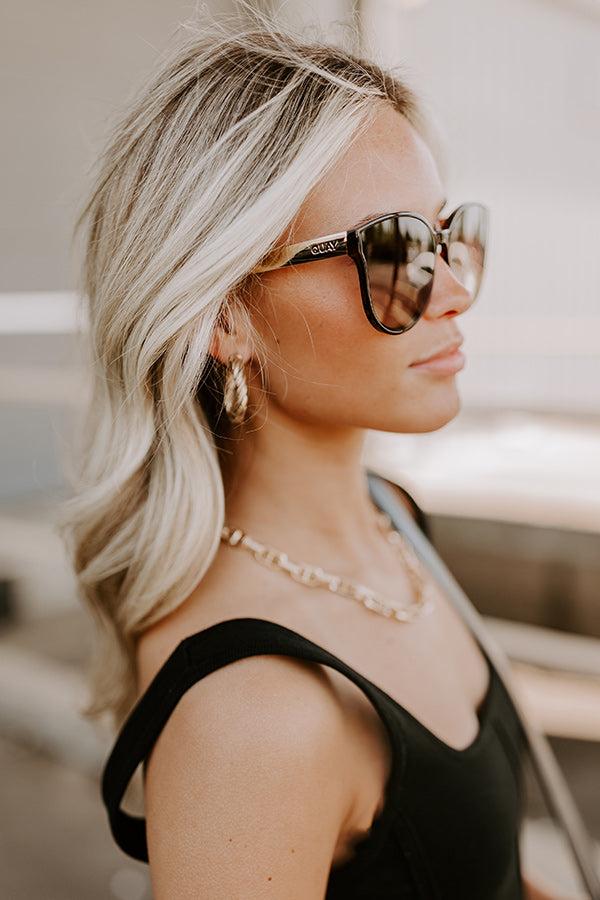 Quay Date Night Sunnies in Tortoiseshell Product Image