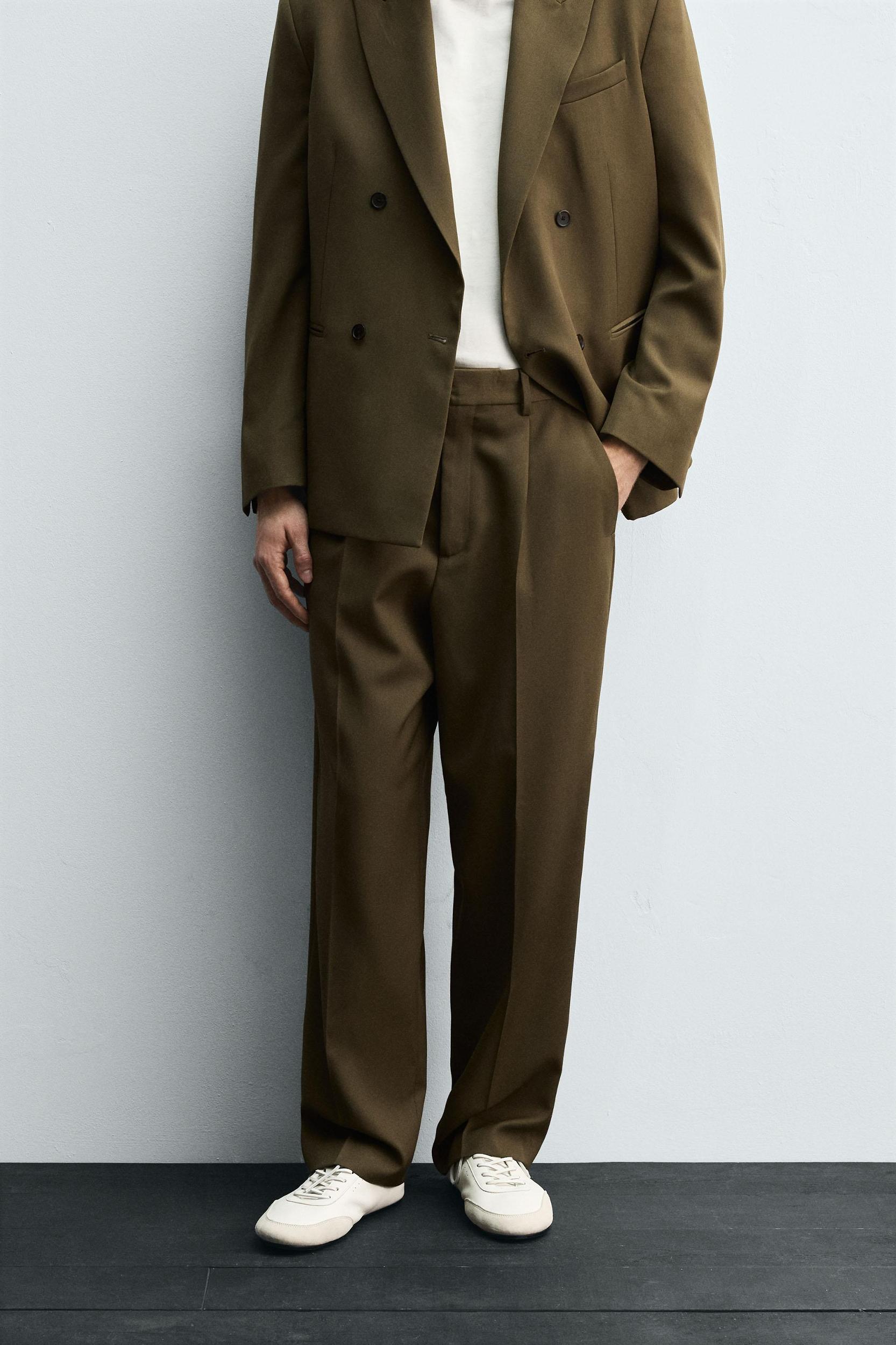 LIMITED EDITION PLEATED SUIT PANTS Product Image