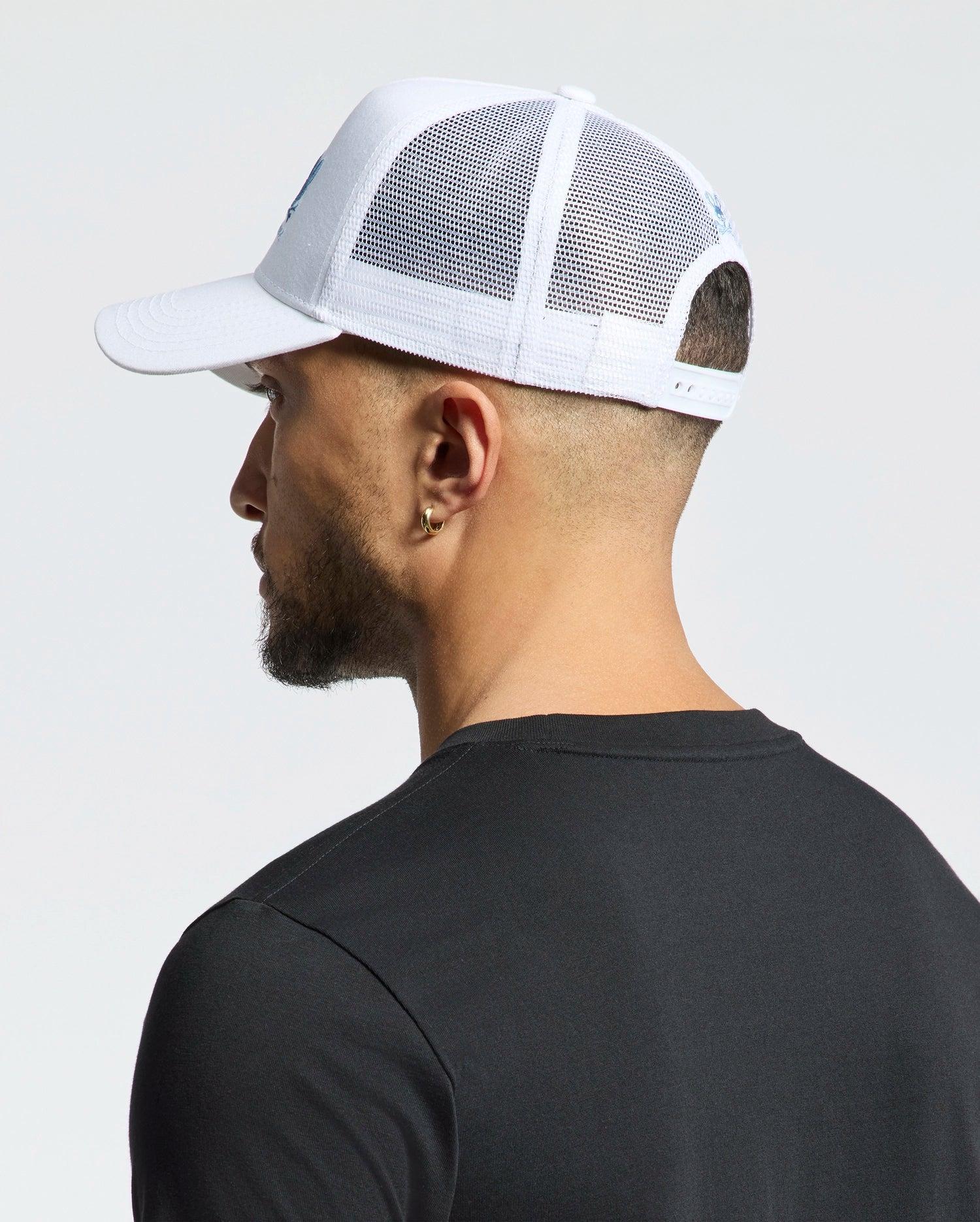 MENS OCEANIA EMBROIDERED GRAPHIC TRUCKER HAT - B6A554F200 Product Image