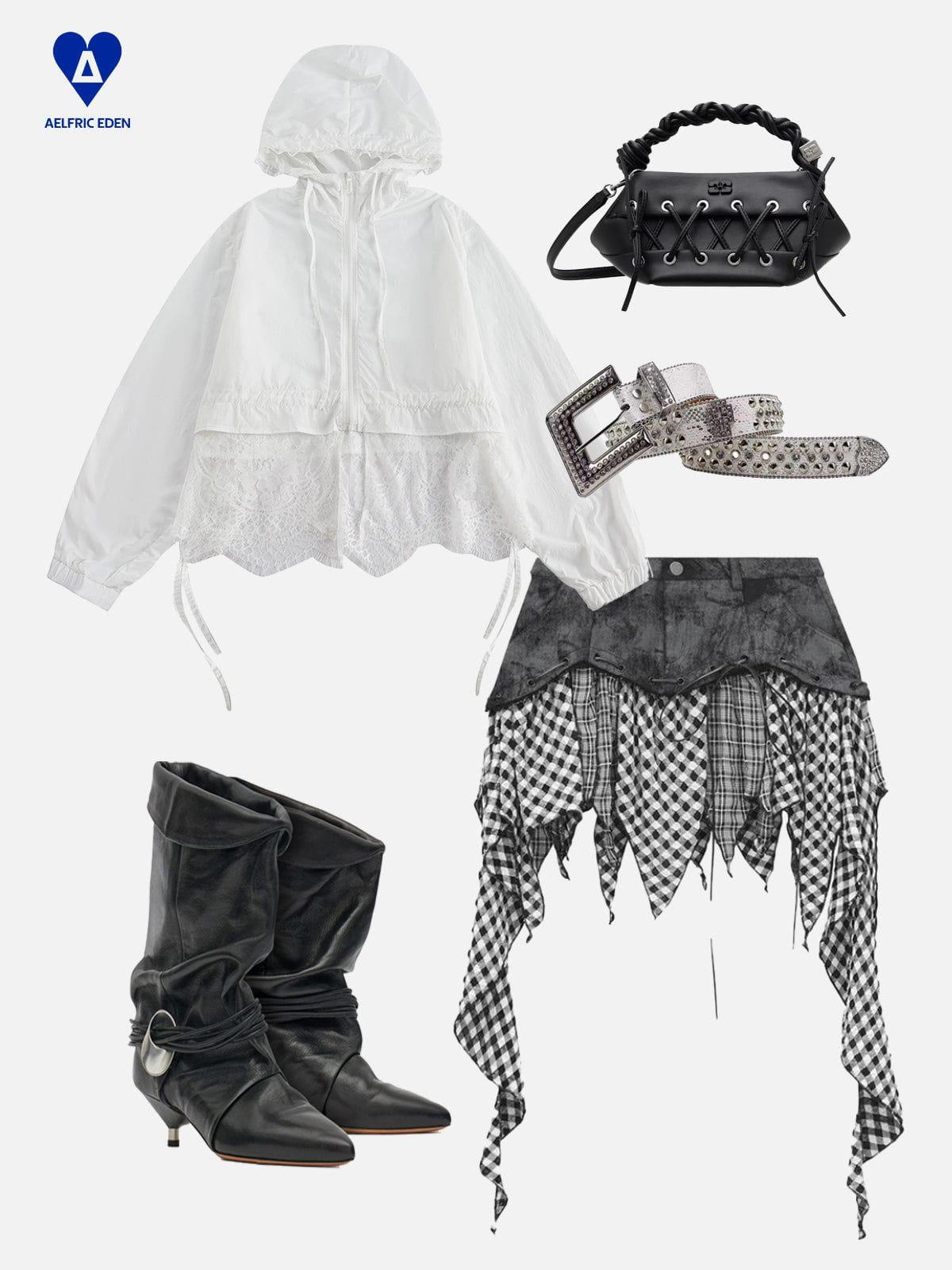 Aelfric Eden Lace Patchwork Sun-Protection Jacket Product Image