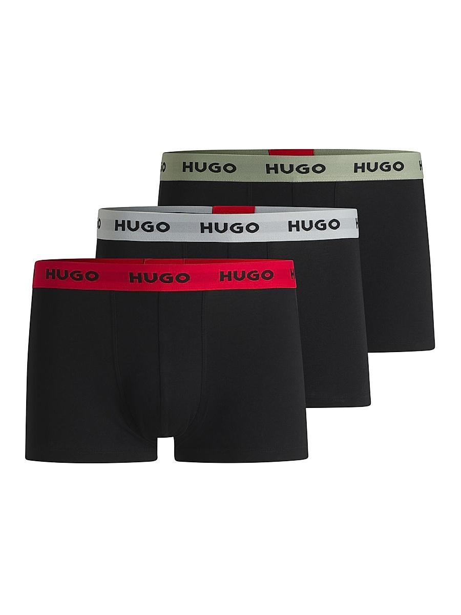 Mens Three-Pack of Stretch-Cotton Trunks Product Image