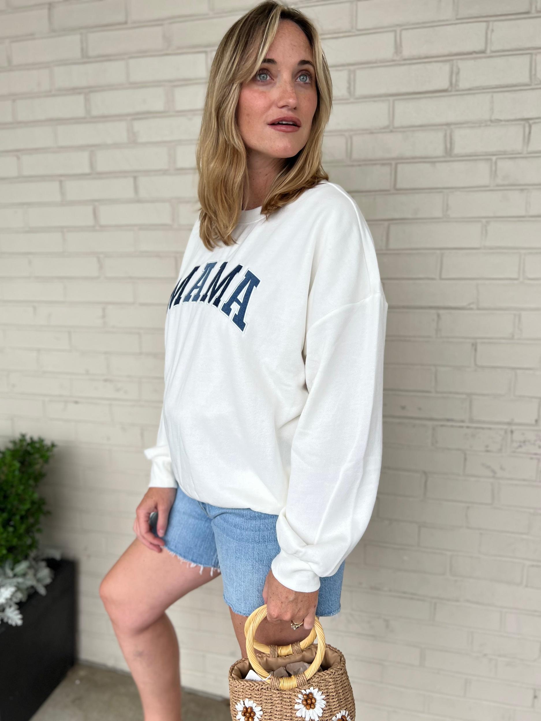 [Z Supply] Mama Knit Sweatshirt Product Image