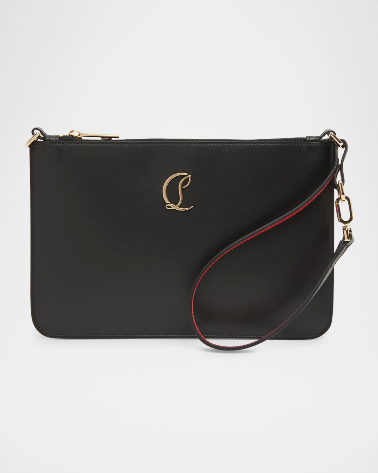 Loubi54 Flat Leather Pouch Bag Product Image
