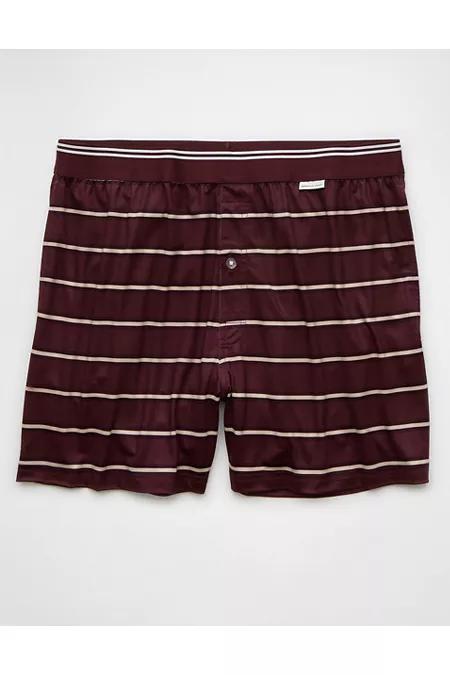AEO Men's Striped Ultra Soft Pocket Boxer Short Men's Product Image