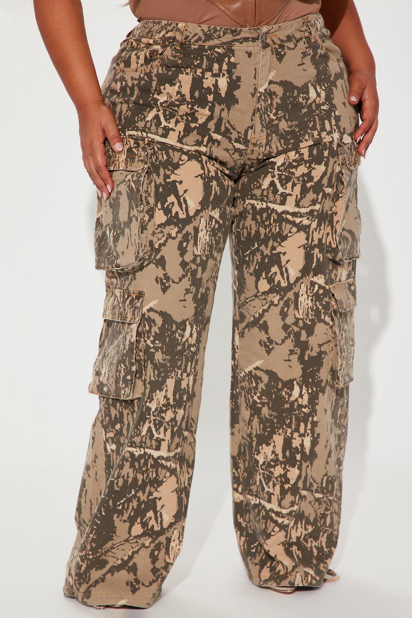 Topanga Camo Cargo Pant - Green/combo Product Image