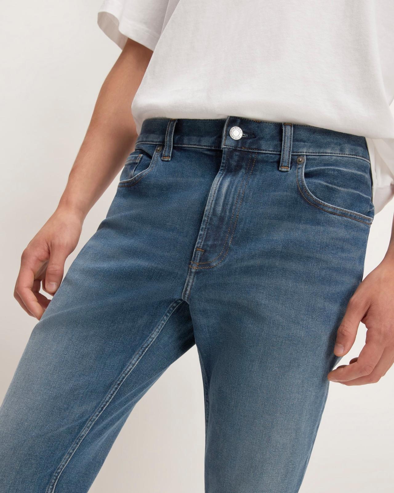 The Slim 4-Way Stretch Organic Jean | Uniform  Product Image