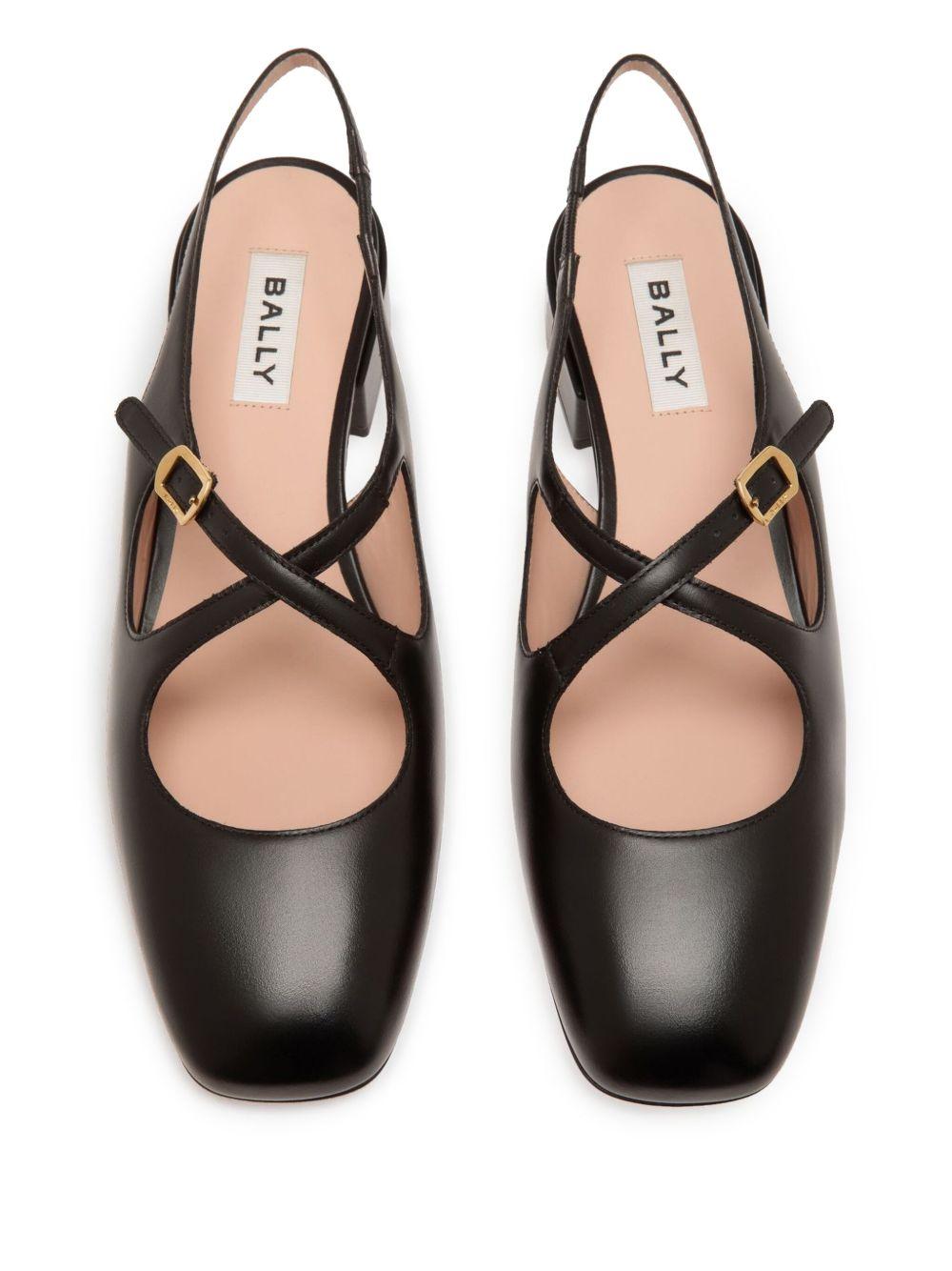 30mm leather pumps Product Image