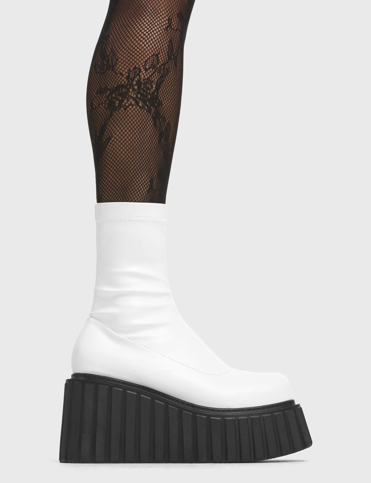 Muster Up Chunky Ankle Creeper Boots Product Image