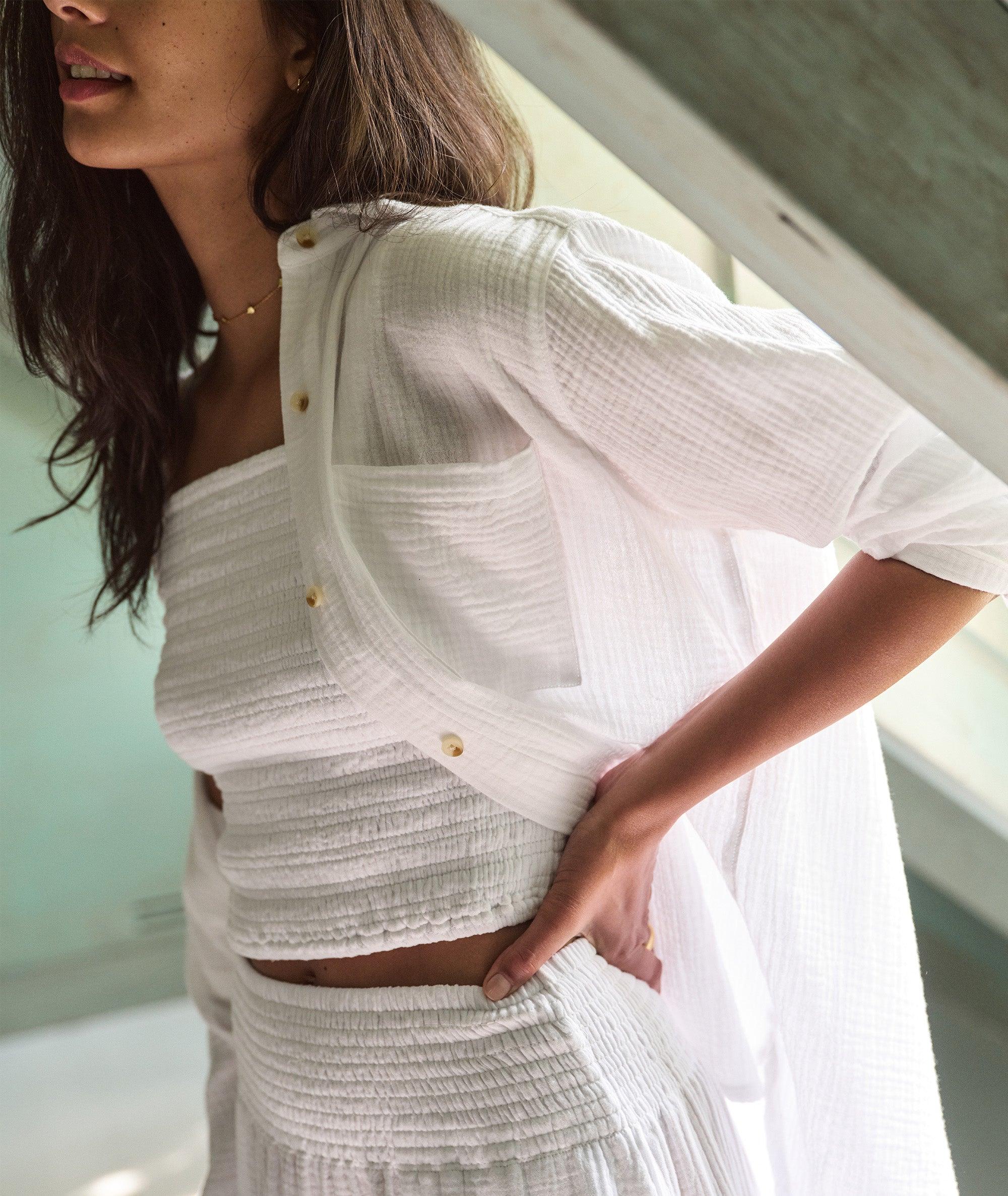 Lila Double Cloth Tank Product Image