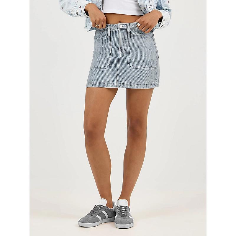 Womens Mid Thigh Mini Skirt Product Image