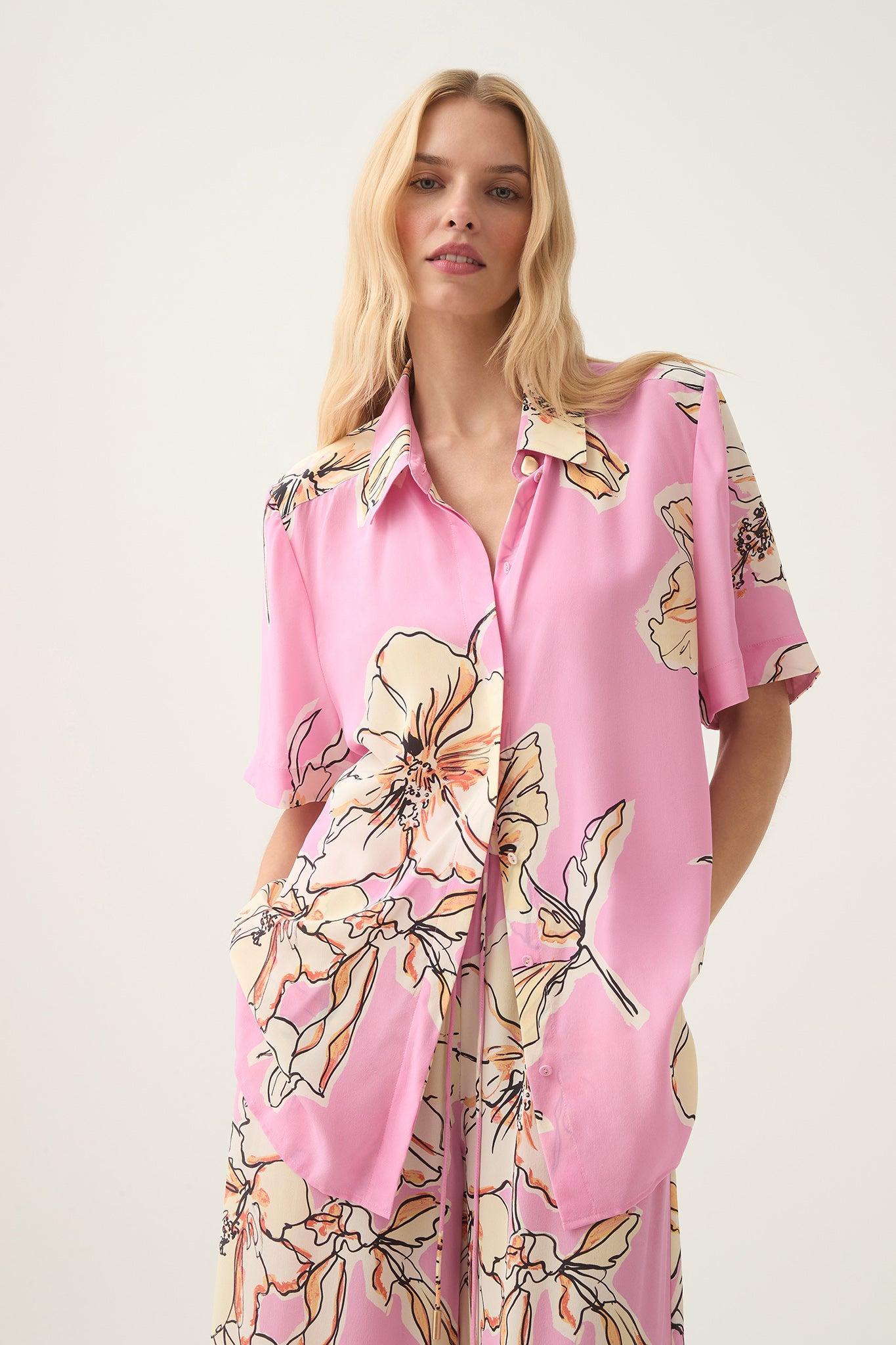 Mirella Silk Shirt Product Image