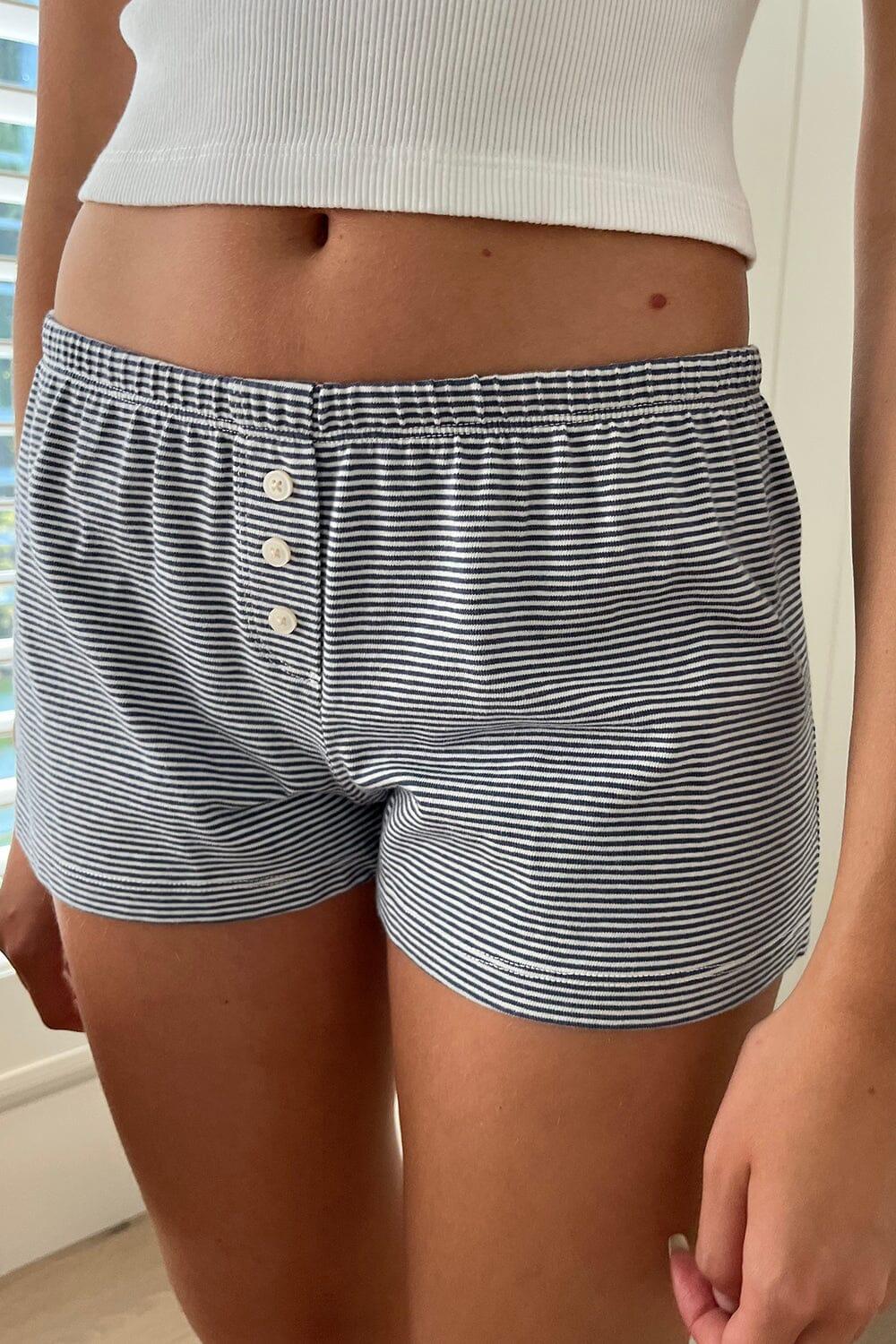 Keira Striped Shorts Product Image