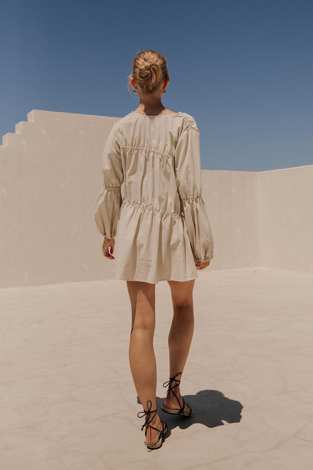 Ava Dress - Sand Product Image