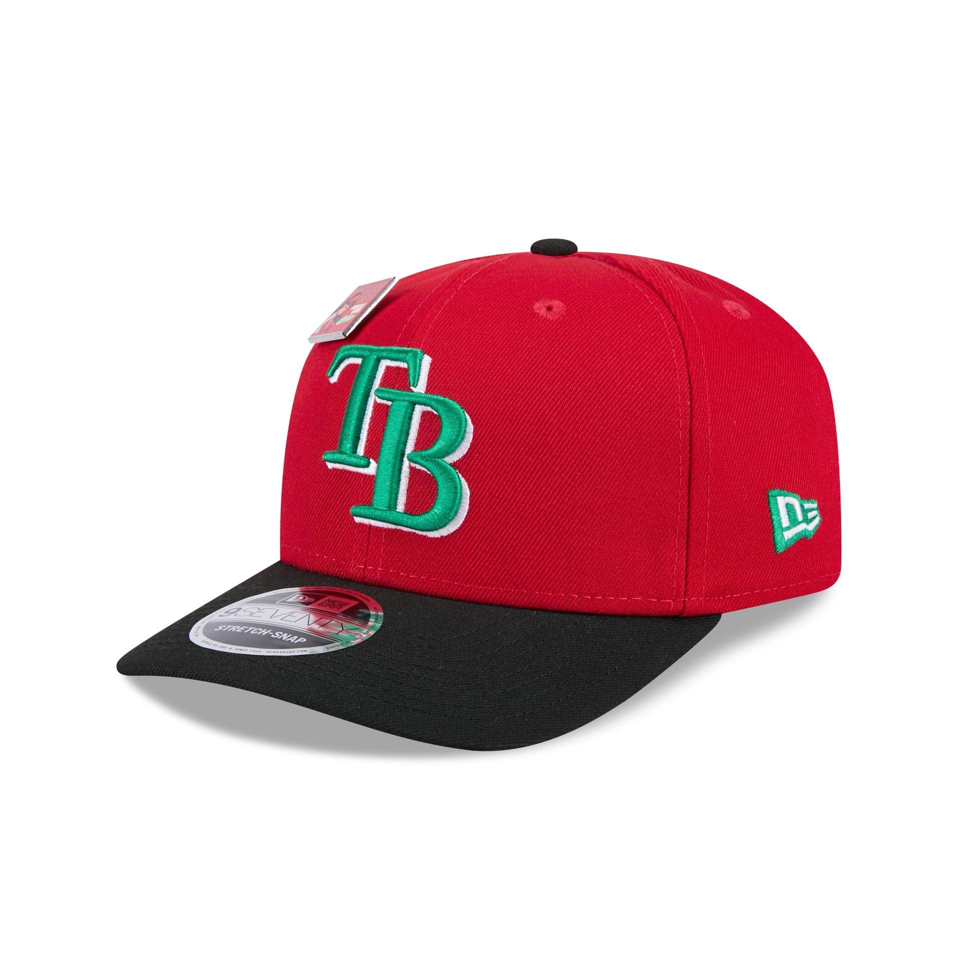Big League Chew X Tampa Bay Rays Slammin' Strawberry 9SEVENTY Stretch-Snap Hat Male Product Image