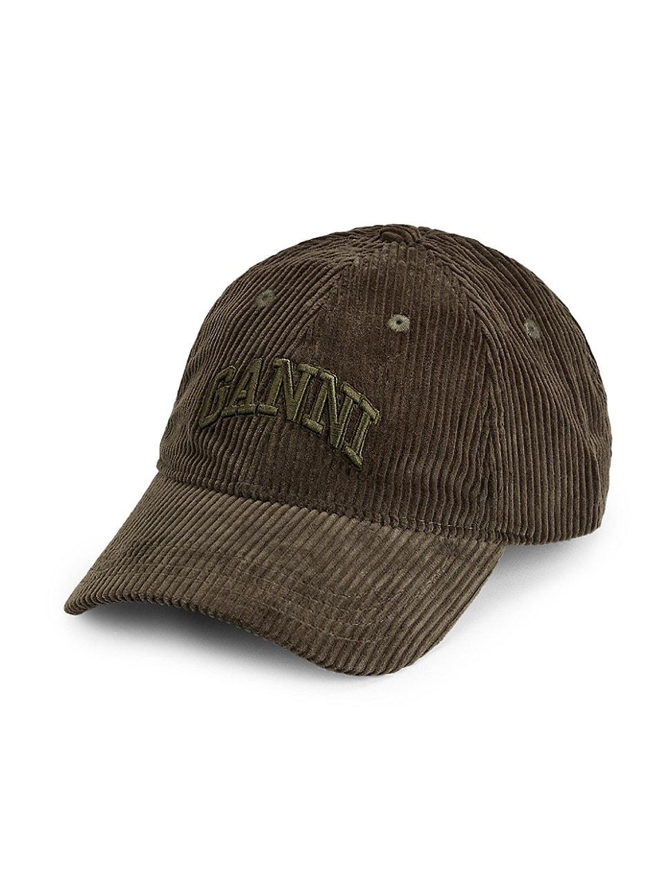 Womens Corduroy Baseball Cap Product Image